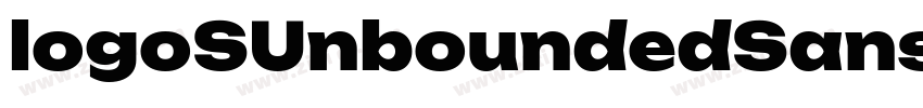 logoSUnboundedSans R字体转换